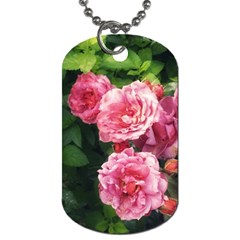 Summer Roses Dog Tag (two Sides)
