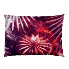 Faded Crystal Flower Pillow Case (two Sides) by okhismakingart