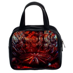 Glass Geometries  Classic Handbag (two Sides) by okhismakingart