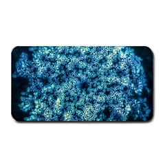 Queen Annes Lace In Neon Blue Medium Bar Mats by okhismakingart