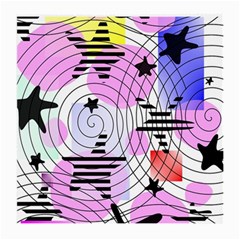 Stars And Spirals Medium Glasses Cloth (2-side) by okhismakingart