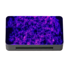 Queen Annes Lace in Blue and Purple Memory Card Reader with CF