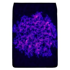 Queen Annes Lace In Blue And Purple Removable Flap Cover (l) by okhismakingart