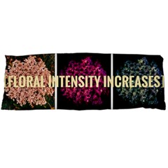 Floral Intensity Increases  Body Pillow Case (dakimakura) by okhismakingart
