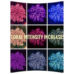 Floral Intensity Increases  Back Support Cushion by okhismakingart