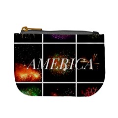 America Mini Coin Purse by okhismakingart