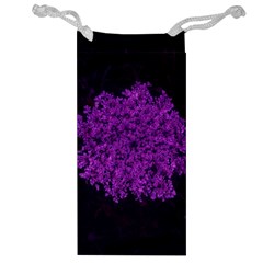 Queen Annes Lace In Purple Jewelry Bag by okhismakingart