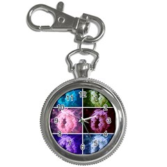 Closing Queen Annes Lace Collage (vertical) Key Chain Watches by okhismakingart