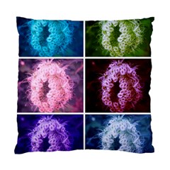 Closing Queen Annes Lace Collage (Vertical) Standard Cushion Case (One Side)