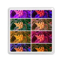 Sideways Sumac Collage Memory Card Reader (square) by okhismakingart