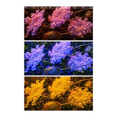 Primary Color Queen Anne s Lace Shower Curtain 48  X 72  (small)  by okhismakingart