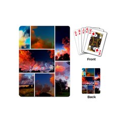 Sunset Collage Playing Cards (mini) by okhismakingart
