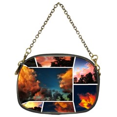 Sunset Collage Ii Chain Purse (one Side) by okhismakingart