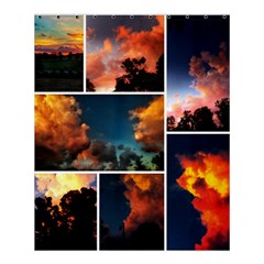 Sunset Collage Ii Shower Curtain 60  X 72  (medium)  by okhismakingart