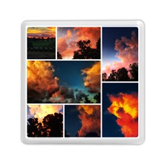 Sunset Collage Ii Memory Card Reader (square) by okhismakingart