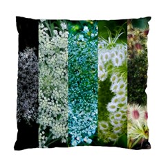 Queen Annes Lace Vertical Slice Collage Standard Cushion Case (one Side) by okhismakingart