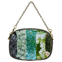 Queen Annes Lace Vertical Slice Collage Chain Purse (two Sides) by okhismakingart