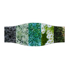 Queen Annes Lace Vertical Slice Collage Stretchable Headband by okhismakingart