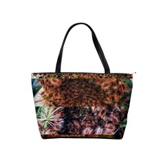 Queen Annes Lace Horizontal Slice Collage Classic Shoulder Handbag by okhismakingart