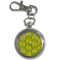 Texture Plant Herbs Green Key Chain Watches