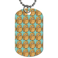 Owl Wallpaper Bird Dog Tag (one Side)