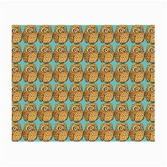 Owl Wallpaper Bird Small Glasses Cloth (2-side) by Alisyart