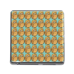 Owl Wallpaper Bird Memory Card Reader (square 5 Slot) by Alisyart