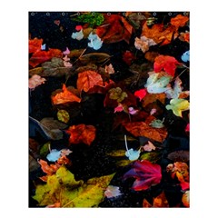 Leaves And Puddle Shower Curtain 60  X 72  (medium)  by okhismakingart
