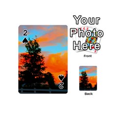 Neon Landscape Playing Cards 54 (mini)