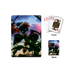 Sunflowers And Wild Weeds Playing Cards (mini)