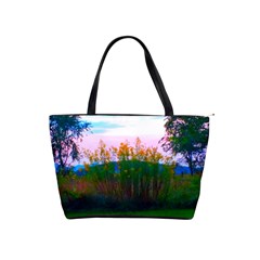 Field Of Goldenrod Classic Shoulder Handbag by okhismakingart