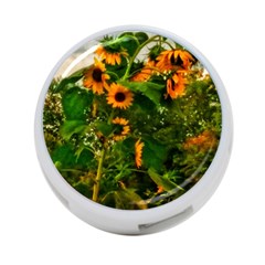 Sunflowers 4-port Usb Hub (one Side) by okhismakingart