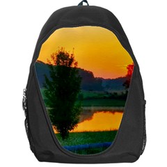 Lake Sunrise Backpack Bag