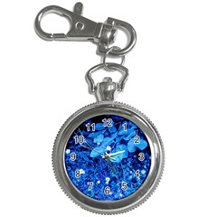 Blue Daisies Key Chain Watches