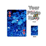 Blue Daisies Playing Cards 54 (Mini) Front - DiamondA