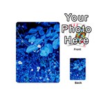 Blue Daisies Playing Cards 54 (Mini) Back