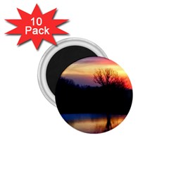 Pastel Sunrise 1 75  Magnets (10 Pack) 