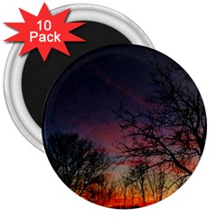 Darkness Falling 3  Magnets (10 Pack)  by okhismakingart