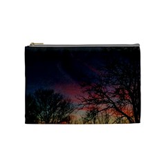 Darkness Falling Cosmetic Bag (medium) by okhismakingart