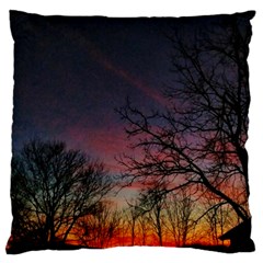 Darkness Falling Large Cushion Case (two Sides) by okhismakingart