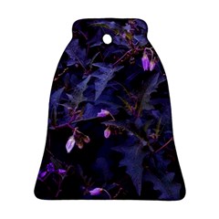 Purple Nettles Bell Ornament (two Sides) by okhismakingart