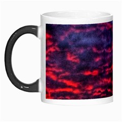 Blood Red Sunrise Morph Mugs by okhismakingart