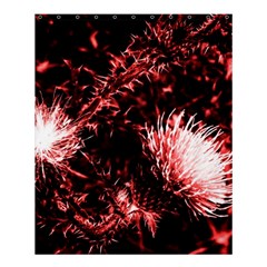 Red Thistle Shower Curtain 60  X 72  (medium)  by okhismakingart