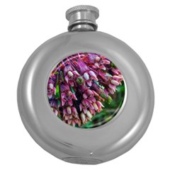 Milkweed Round Hip Flask (5 Oz) by okhismakingart