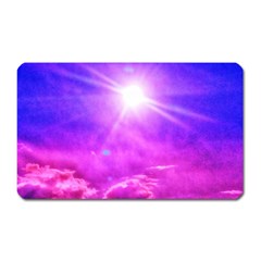 Purple Sun Magnet (rectangular) by okhismakingart