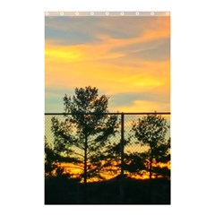 Fence Line Trees Shower Curtain 48  X 72  (small) 