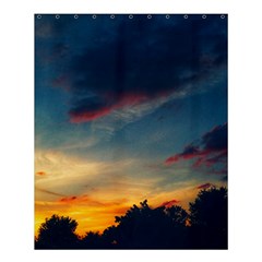 Muted Sunset Shower Curtain 60  X 72  (medium)  by okhismakingart