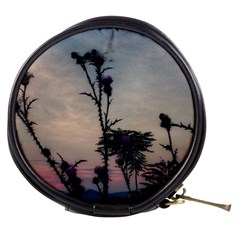 Hazy Thistles Mini Makeup Bag by okhismakingart