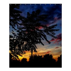 Sumac Sunset Shower Curtain 60  X 72  (medium)  by okhismakingart