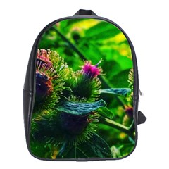 Bur Flowers School Bag (XL)